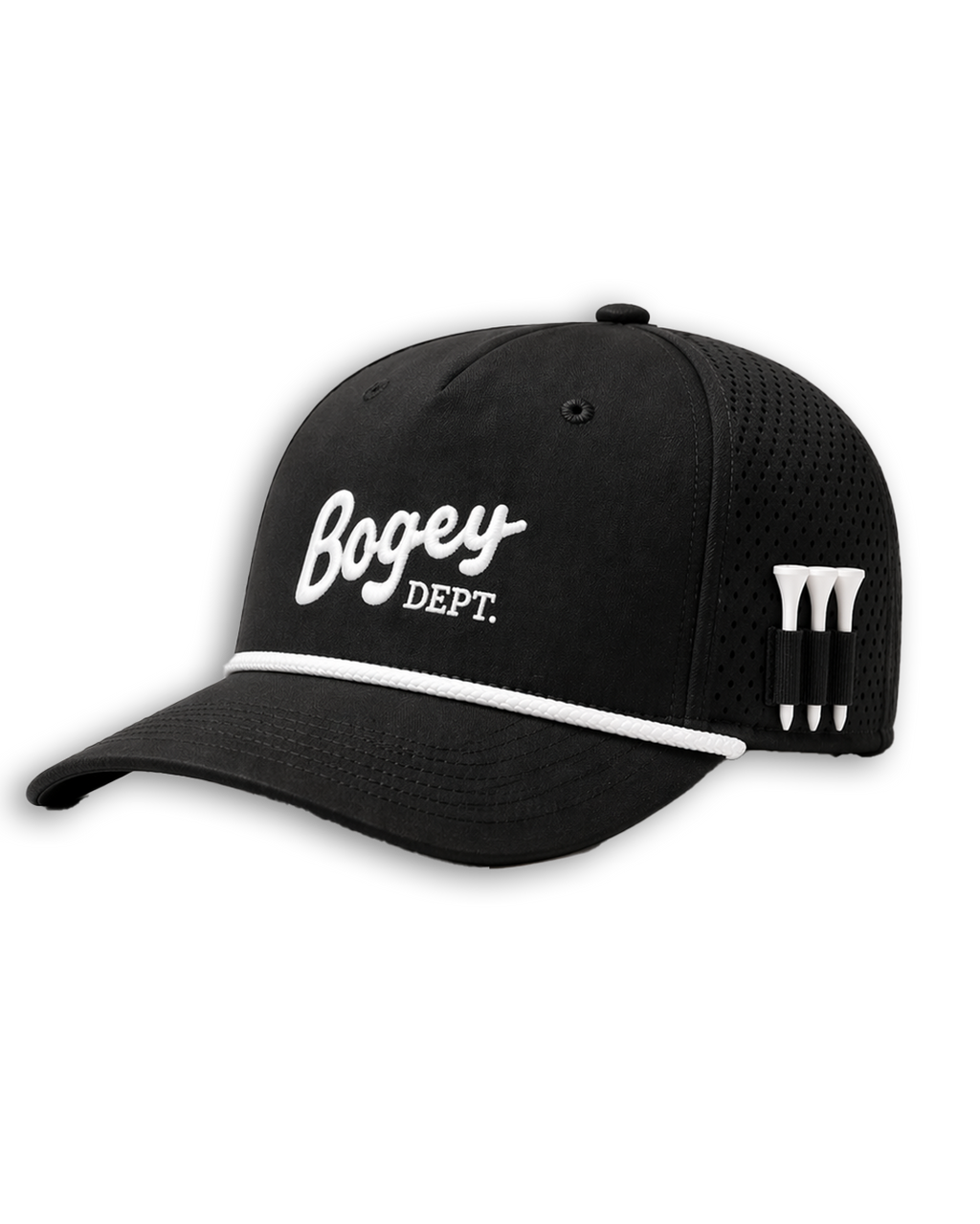 Bogey Dept. Snapback (BLACK)