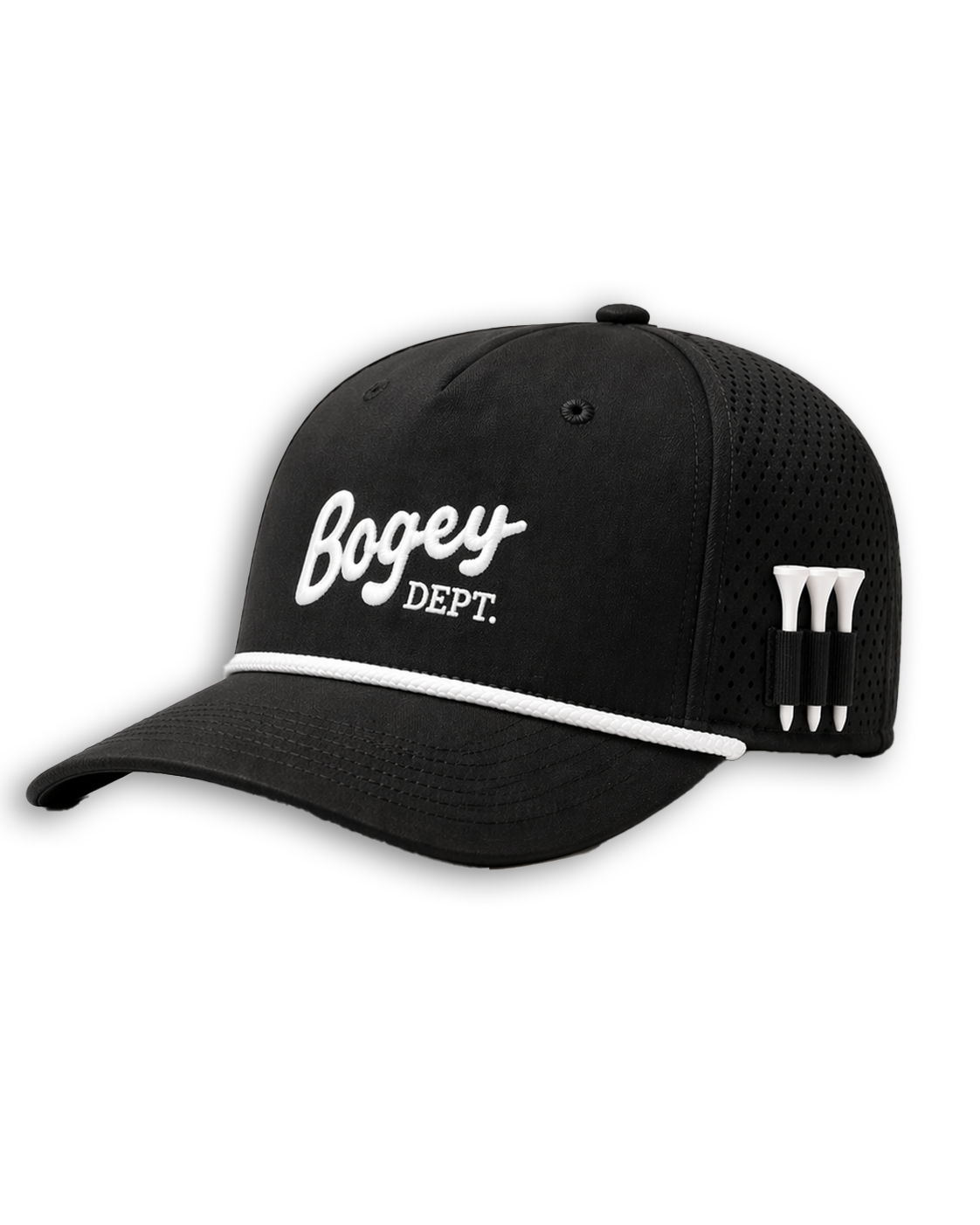 Bogey Dept. Snapback (BLACK)